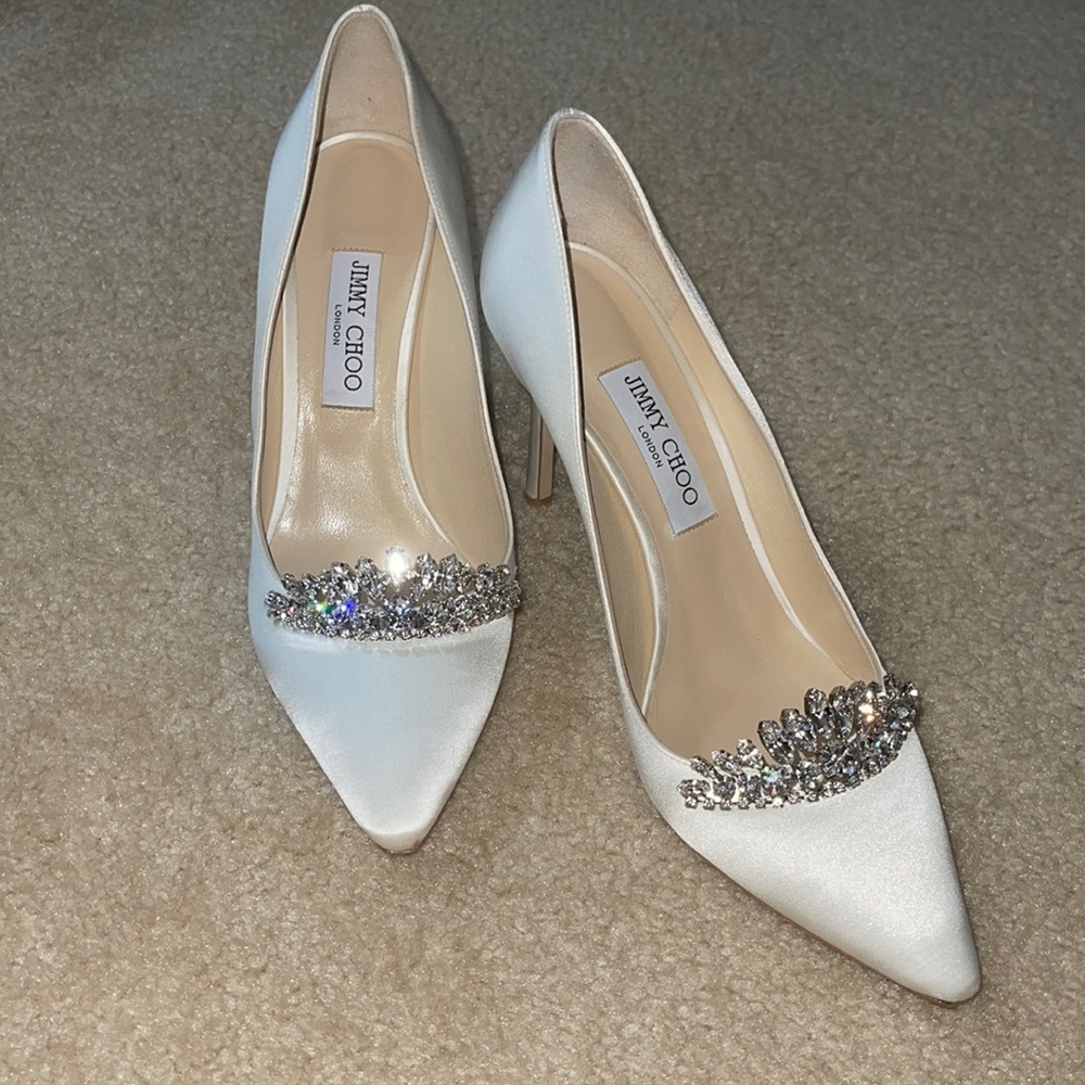 Jimmy Choo Satin Pumps